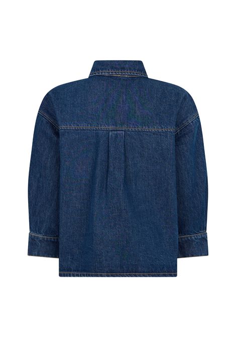 Camicia denim ROBERTO CAVALLI KIDS | CGA26002CASHD.BLUE